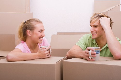 Secure short-term storage space for furniture and household items