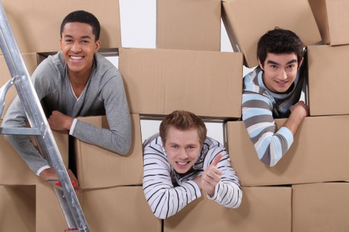 Residential and commercial removals service coverage around Hounslow