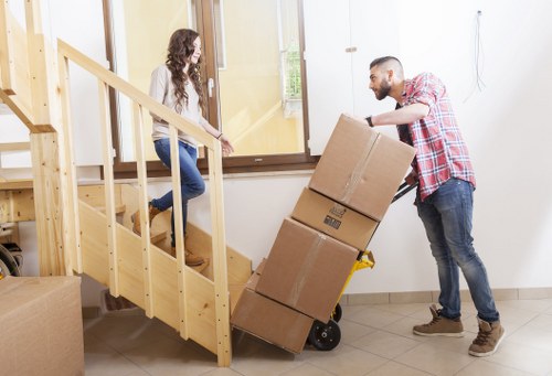 Local Hounslow residents using temporary storage during a home move